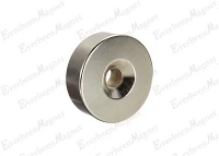 Magnete ad anello svasato al neodimio